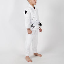 Load image into Gallery viewer, Kimono Kingz Kid´s The One Blanco con cinturón blanco - StockBJJ
