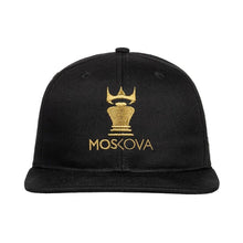 Load image into Gallery viewer, Corpo Crown Full Hat MOSKOVA- Negro- Oro - StockBJJ
