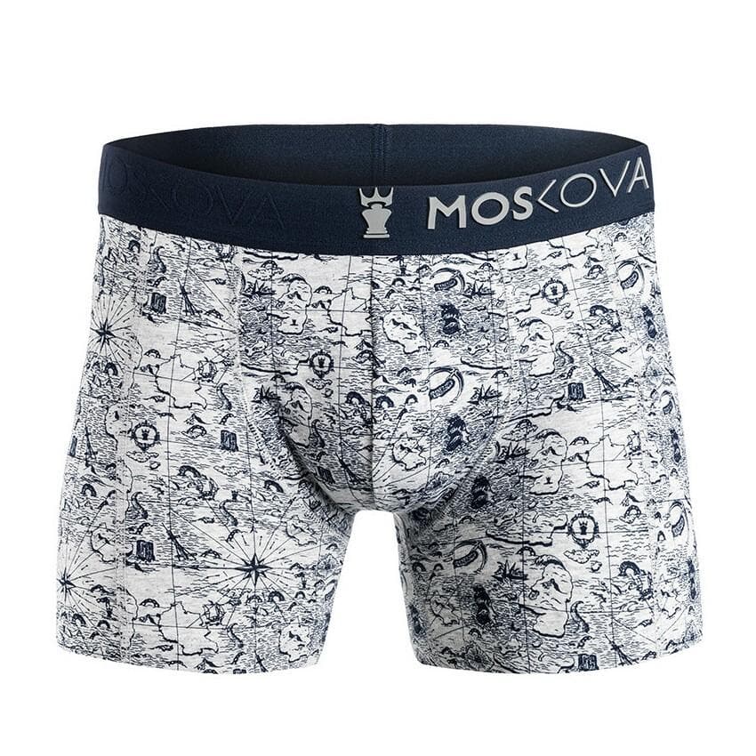 Boxer Moskova M2 Baumwolle - Karte grau