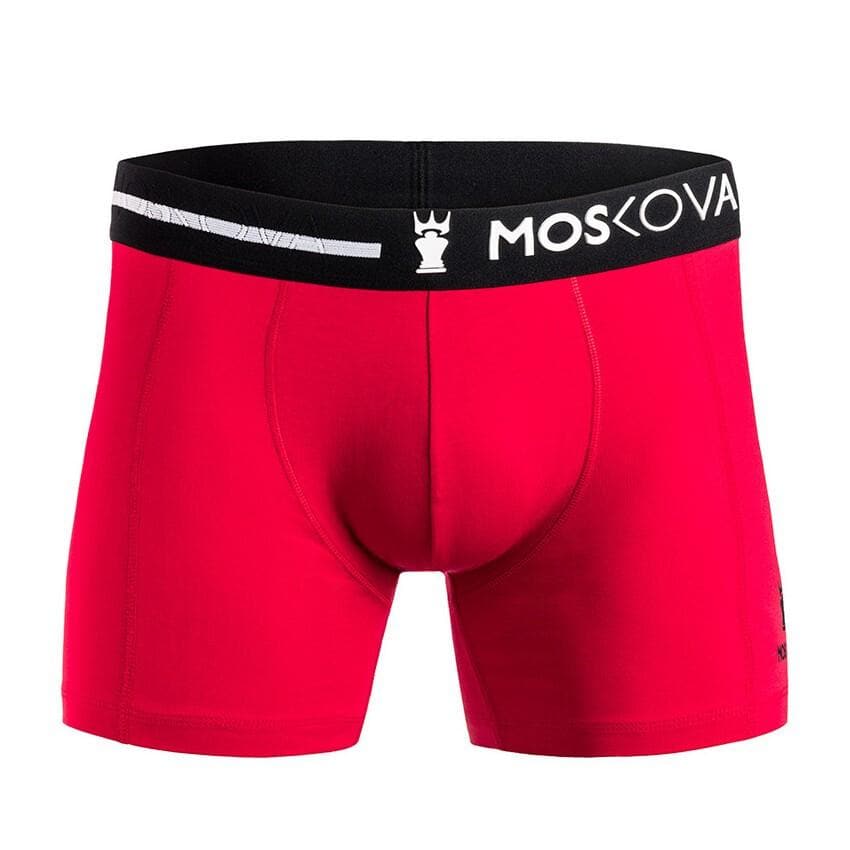 Boxer Moskova M2 Cotton - Red / Black / White