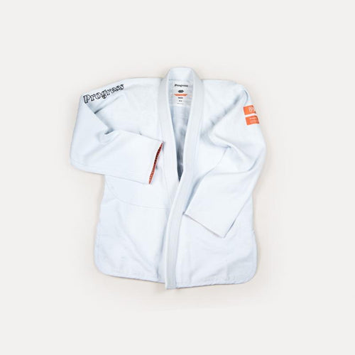 Kimono BJJ (GI) Progress Featherlight Lightweight Competition-Weiß