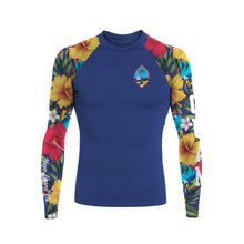 Load image into Gallery viewer, Rashguard all island long sleeve - blue
