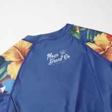 Load image into Gallery viewer, Rashguard all island long sleeve - blue

