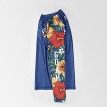 Load image into Gallery viewer, Rashguard all island long sleeve - blue
