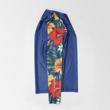 Load image into Gallery viewer, Rashguard all island long sleeve - blue
