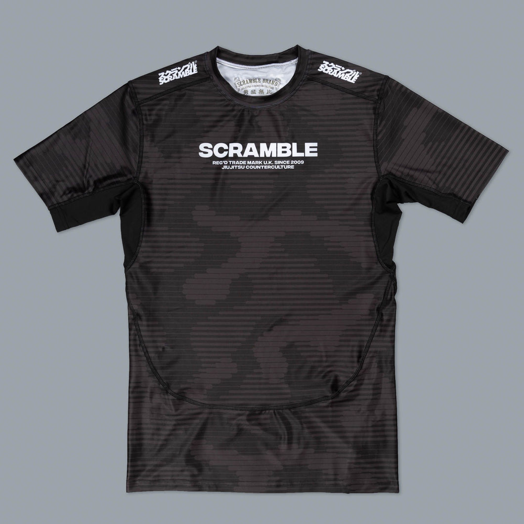 Scramble Tactic Rashguard- black