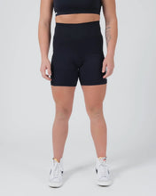 Load image into Gallery viewer, Kingz Kore Women&#39;s Training Shorts- Black
