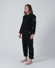 Lade das Bild in den Galerie-Viewer, Kimono Bjj (Gi) Kingz die eine Frauen - die Ausgabe -Negro
