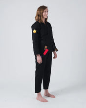 Lade das Bild in den Galerie-Viewer, Kimono Bjj (Gi) Kingz die eine Frauen - die Ausgabe -Negro
