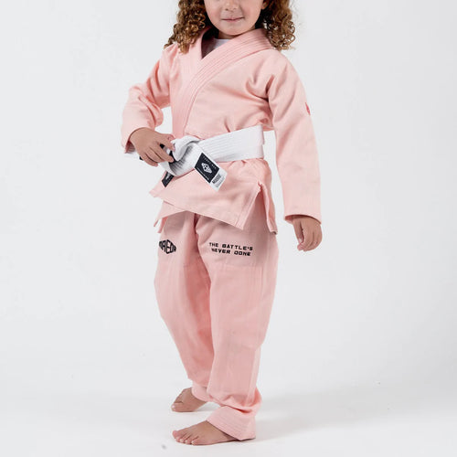 Kimono BJJ (GI) Maeda Red Label 3.0 kid´s pink - white belt included