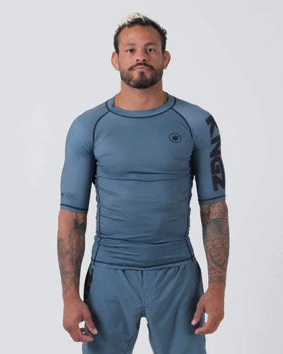Rashguard Kingz Kore V2 Short Sleeve- Blue