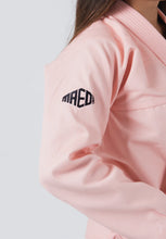 Lade das Bild in den Galerie-Viewer, Kimono BJJ (GI) Maeda Red Label 3.0 Pfirsich für Frauen - Weißer Gürtel enthalten
