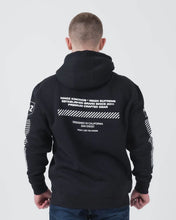 Lade das Bild in den Galerie-Viewer, Kingz Slant Bar Pullover Hoodie- schwarz
