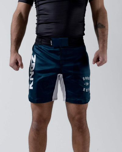 Kingz- born to rule shorts blue