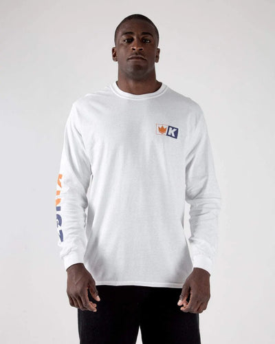 Kingz Krown T-Shirt L/S- Weiß