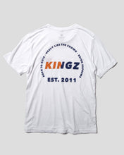 Load image into Gallery viewer, Kingz Krown S/S- White T-shirt
