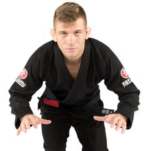 Lade das Bild in den Galerie-Viewer, Kimono BJJ (GI) Tatami Nova Mindestens 2.0. - Schwarz - weißer Gürtel enthalten
