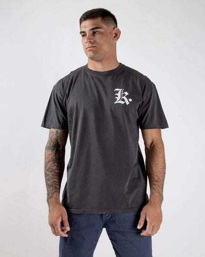 Kingz Altes Englisch-Kohlenstoff-T-Shirt