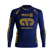 Lade das Bild in den Galerie-Viewer, Rashguard Team Moya 21 Long Manga - Blau
