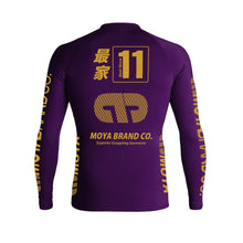 Lade das Bild in den Galerie-Viewer, Rashguard Team Moya 21 Langarm - lila
