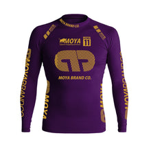 Lade das Bild in den Galerie-Viewer, Rashguard Team Moya 21 Langarm - lila
