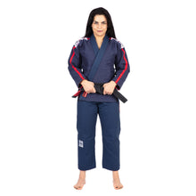 Load image into Gallery viewer, Kimono BJJ (GI) tatami ladies navy blue
