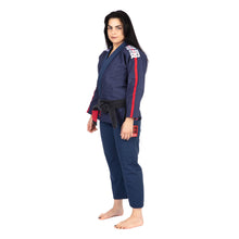 Load image into Gallery viewer, Kimono BJJ (GI) tatami ladies navy blue
