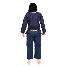 Load image into Gallery viewer, Kimono BJJ (GI) tatami ladies navy blue
