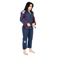 Load image into Gallery viewer, Kimono BJJ (GI) tatami ladies navy blue

