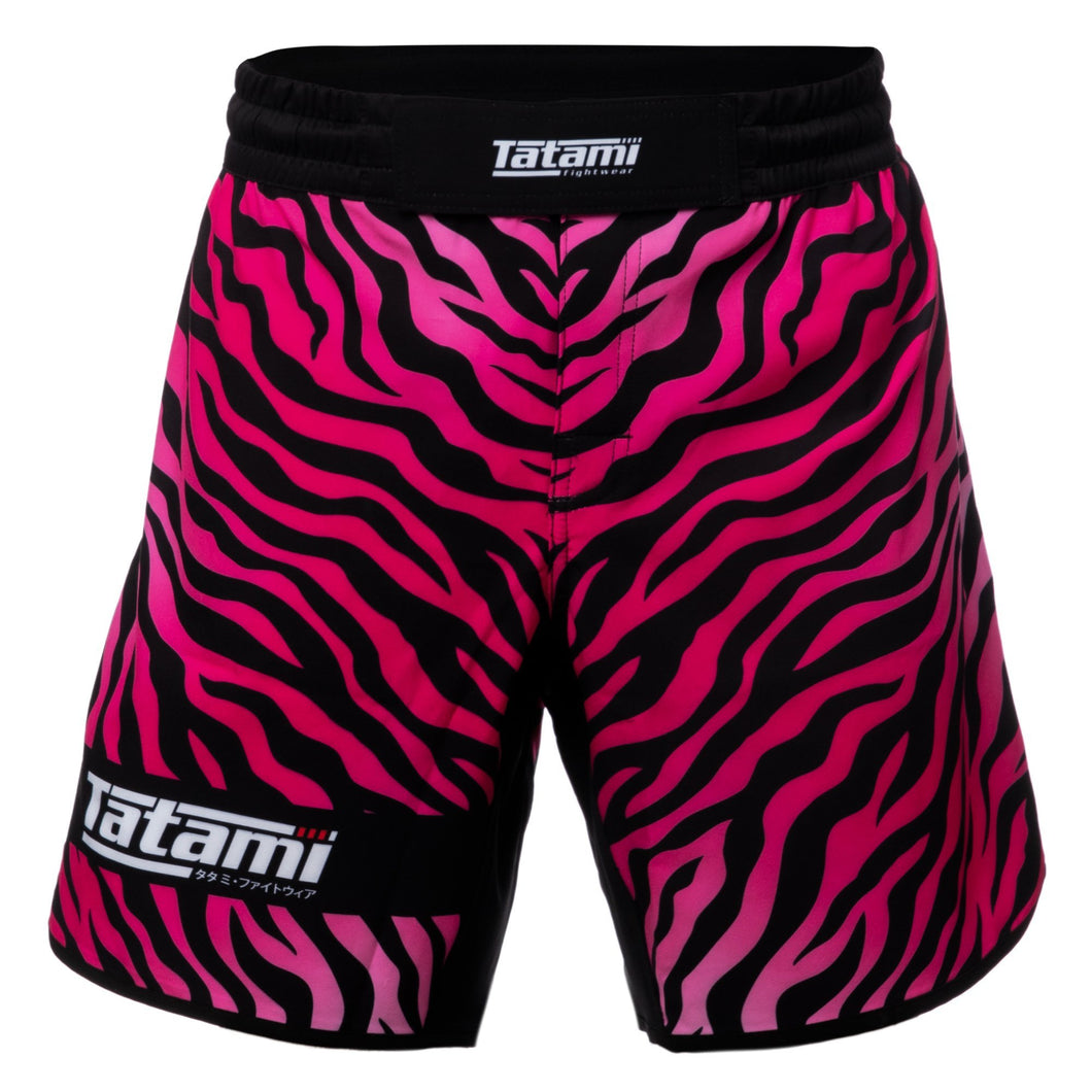 Kampf Shorts Lade Tatami-Rosa auf