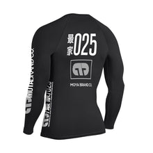 Load image into Gallery viewer, Rashguard Team Moya Manga Larga - Negro
