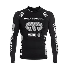 Load image into Gallery viewer, Rashguard Team Moya Manga Larga - Negro
