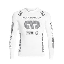 Load image into Gallery viewer, Rashguard Team Moya Manga Larga - Blanco
