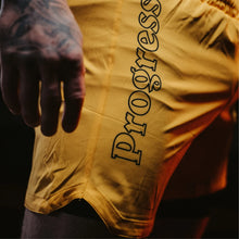 Lade das Bild in den Galerie-Viewer, Fortschrittsprofil Hybrid-Shorts- Gold gelb

