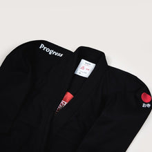 Lade das Bild in den Galerie-Viewer, Kimono BJJ (GI) Fortschritte die Tempelschwarze Edition
