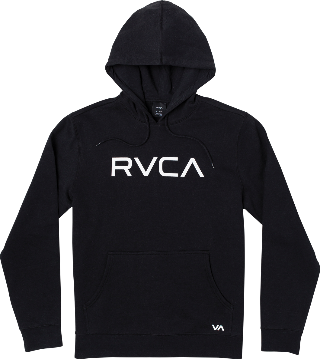 Big RVCA Hoodie- Negro