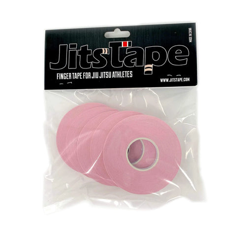 Jitstape -Fingerband - 5 Rollen von 6,35 mm x 13,72 Meter - Pink