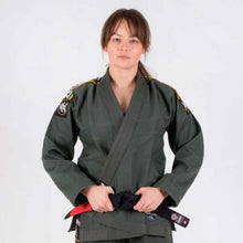 Load image into Gallery viewer, Kimono BJJ (GI) Tatami Ladies Nova Absolute - Kaki - White belt included
