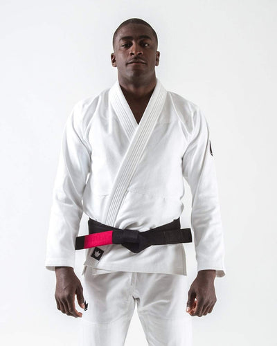 Kimono BJJ (GI) Kingz Kore-Weiß-Weiß Gürtel enthalten