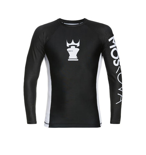 2022 Rashguard Moskova Training Top-Manga Black Black