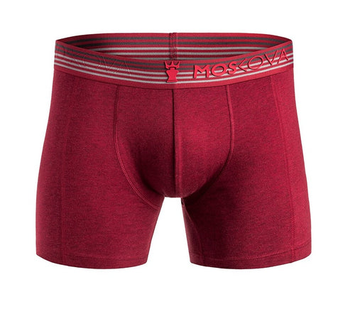 Boxer Moskova M2 Baumwolle - Heather Bordeaux
