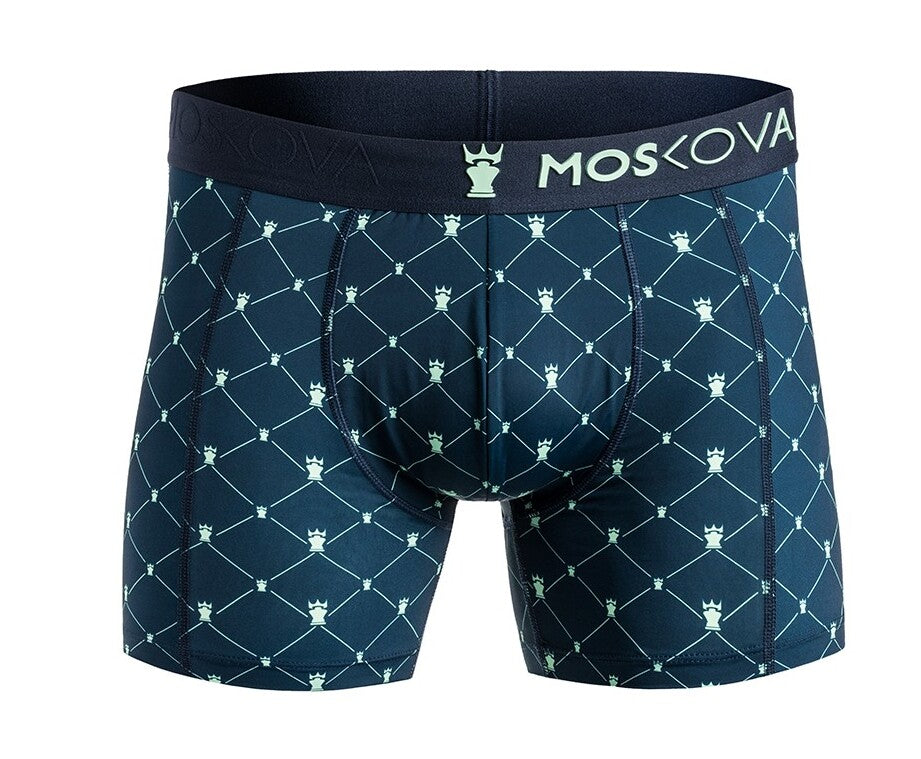 Boxer Moskova M2S Polyamid - Monogramm Marine