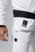 Lade das Bild in den Galerie-Viewer, Kimono Bjj (Gi) Kingz der Ein -Blanco - Big Belon inklusive
