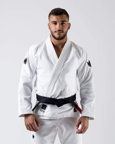 Kimono BJJ (Gi) Kingz The One-Weiß - WEIßER GÜRTEL ENTHALTEN