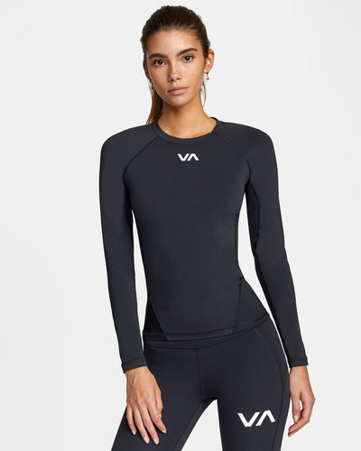 Rashguard RVCA - Langarmkompression t -Shirt