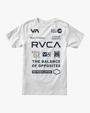 Lade das Bild in den Galerie-Viewer, Alle Marken-weiß-RVCA-T-Shirt
